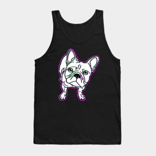 Cute and Colorful French Bulldog Tank Top